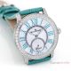 AAA Swiss Copy Blancpain Ladybird Cal.1163 Turquoise Steel Watch Diamond-set (4)_th.jpg